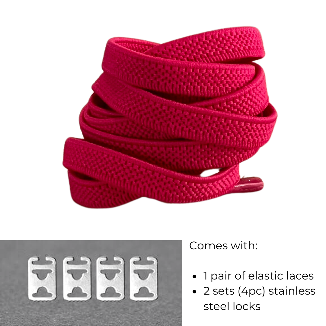 No Tie Elastic Shoelaces