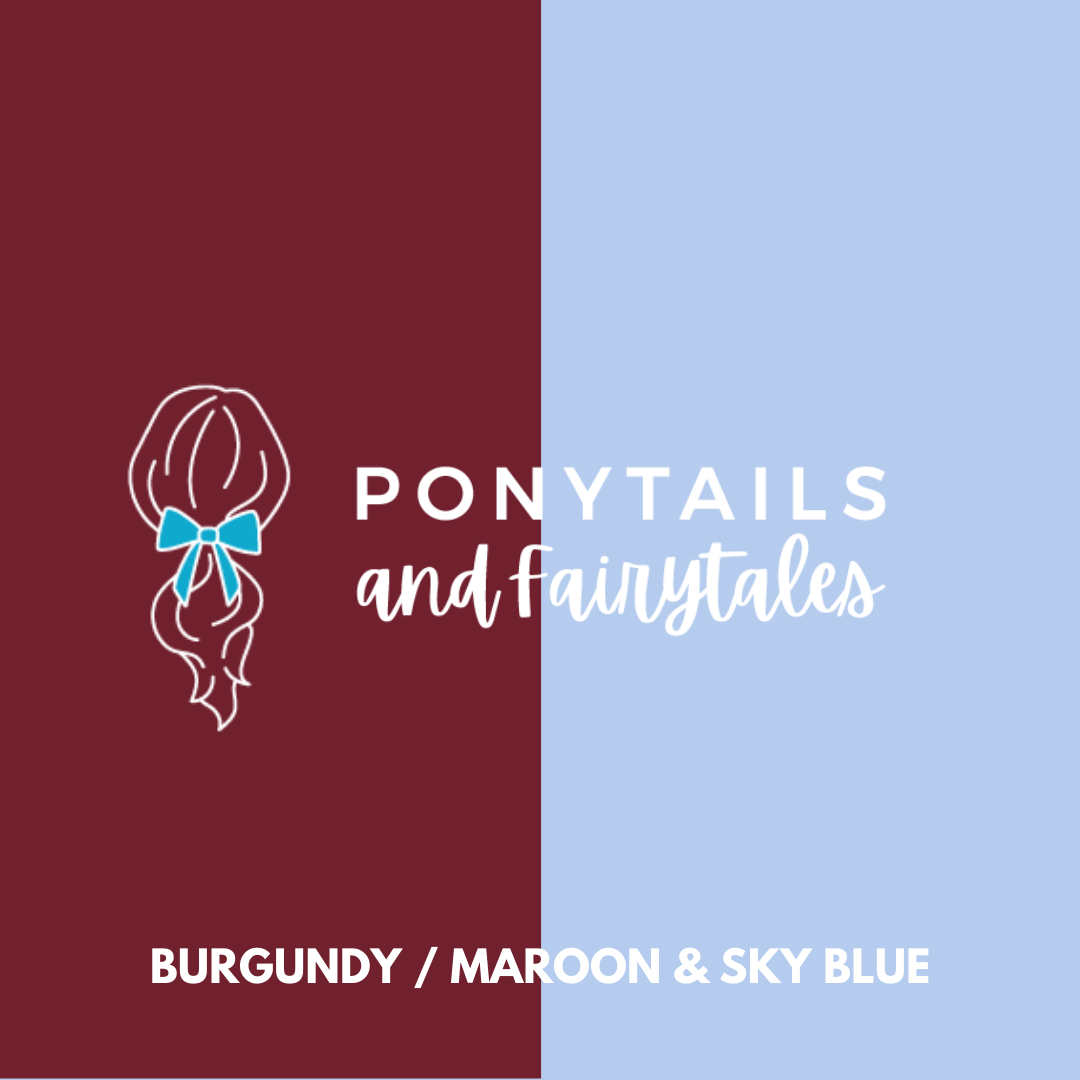 Curly Tie - Combined Colours - Ponytails and Fairytales