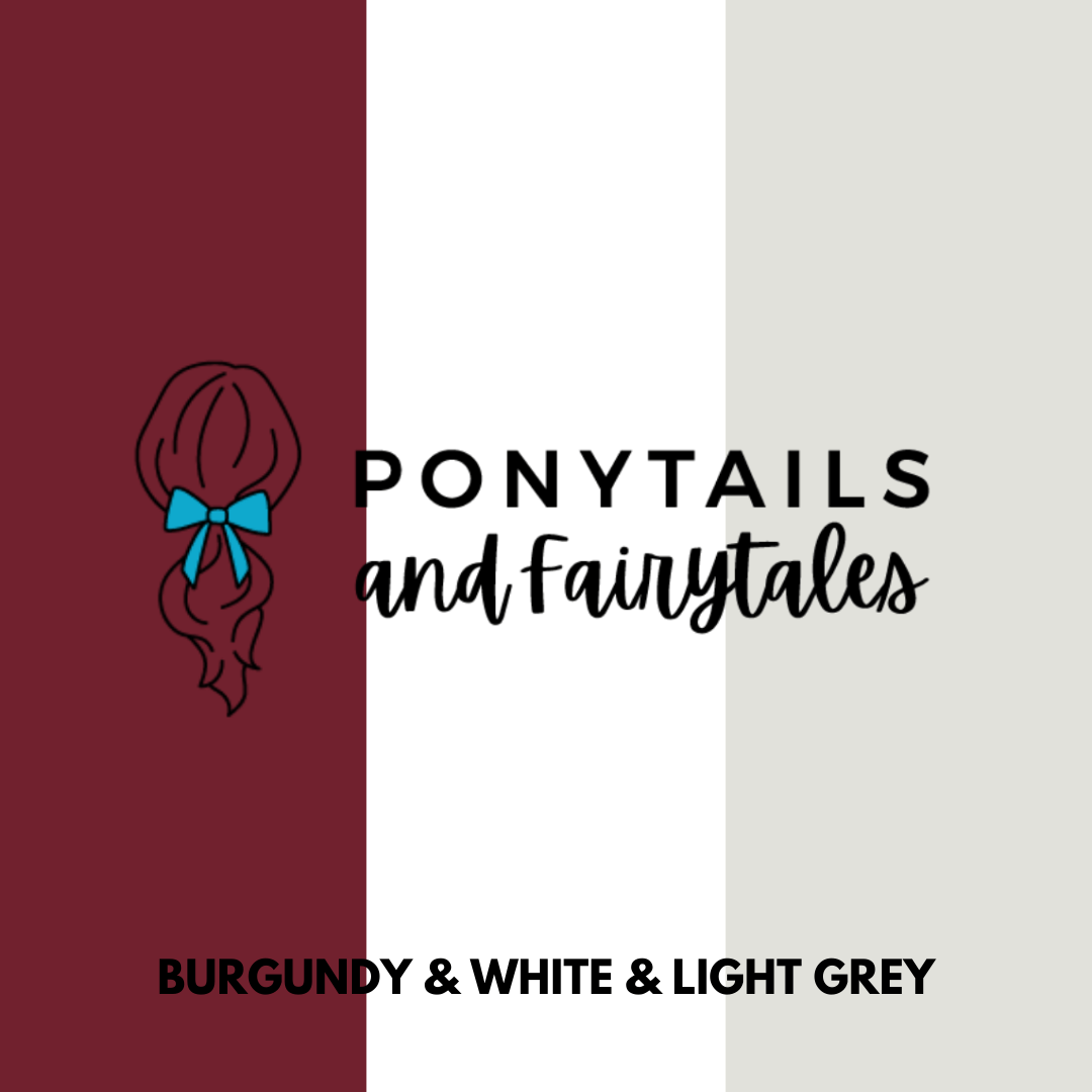 Curly Tie - Combined Colours - Ponytails and Fairytales