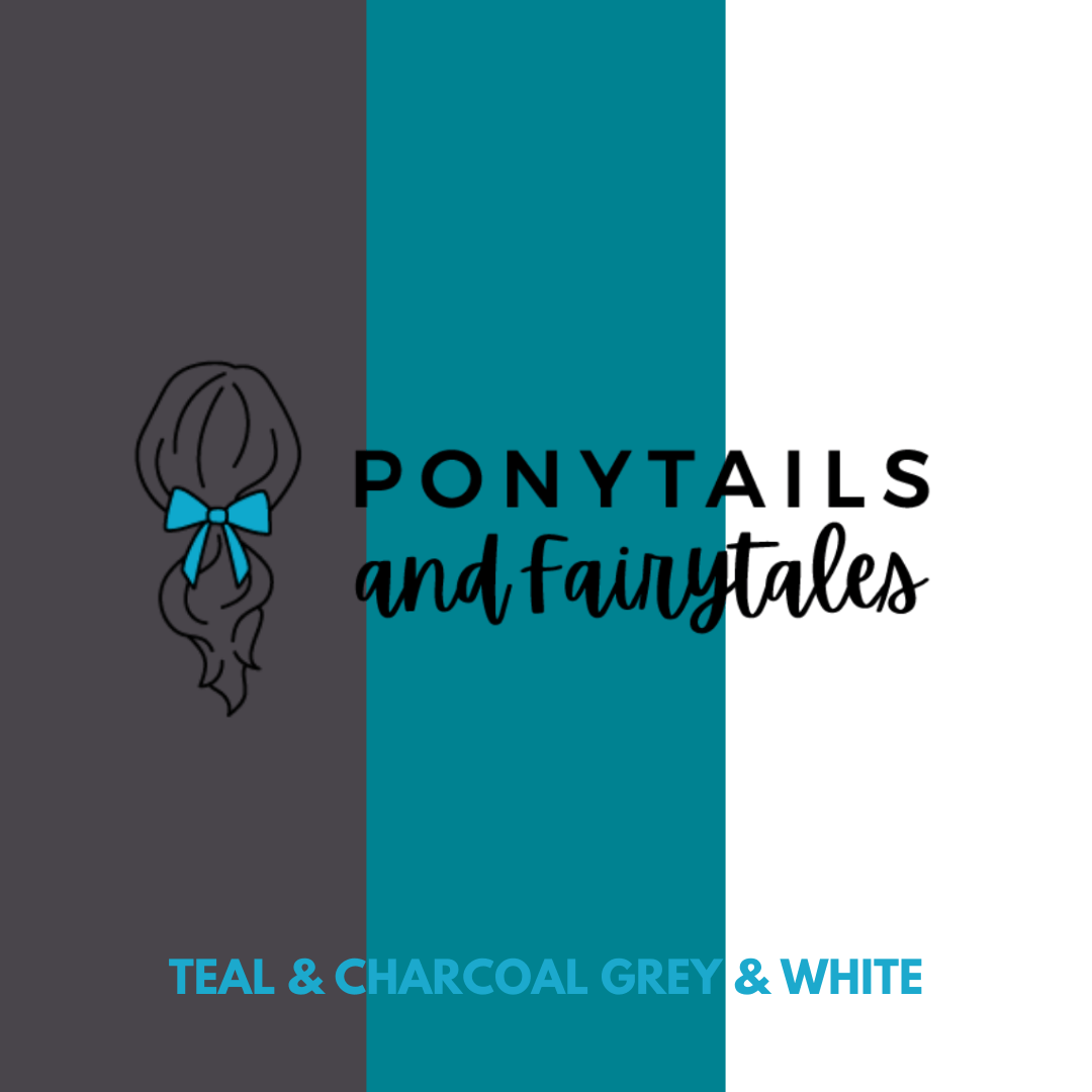 Curly Tie - Combined Colours - Ponytails and Fairytales