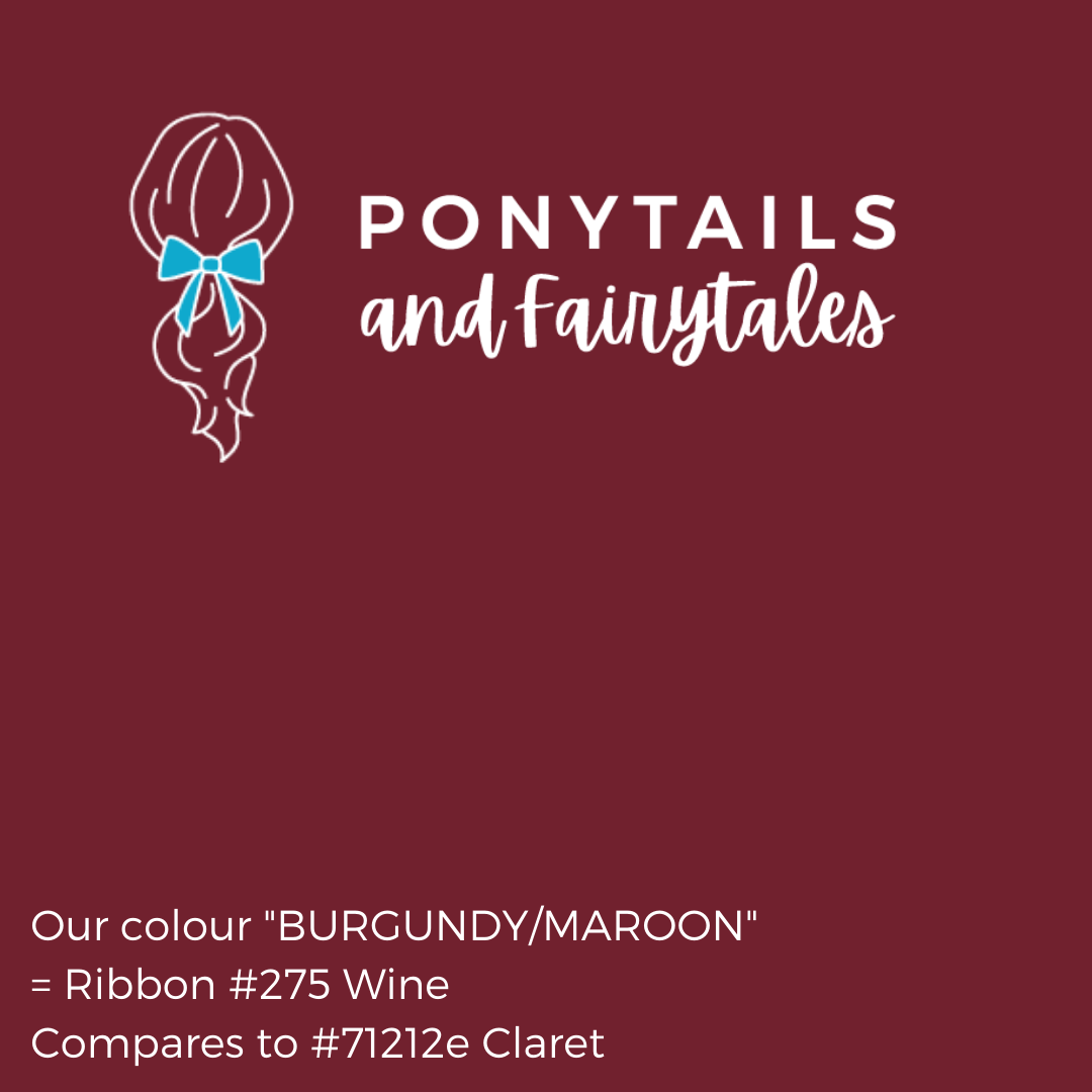 Ponytail Bow - Ponytails and Fairytales