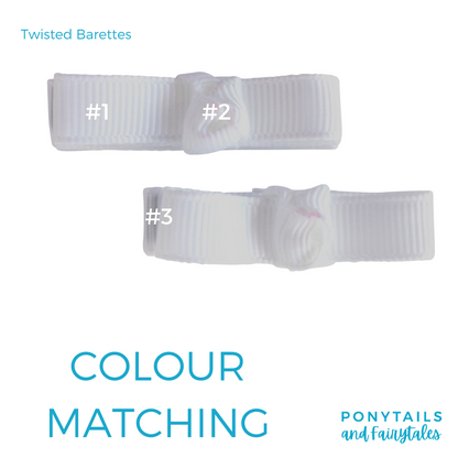 Bottle Green & Navy & White Hair Accessories