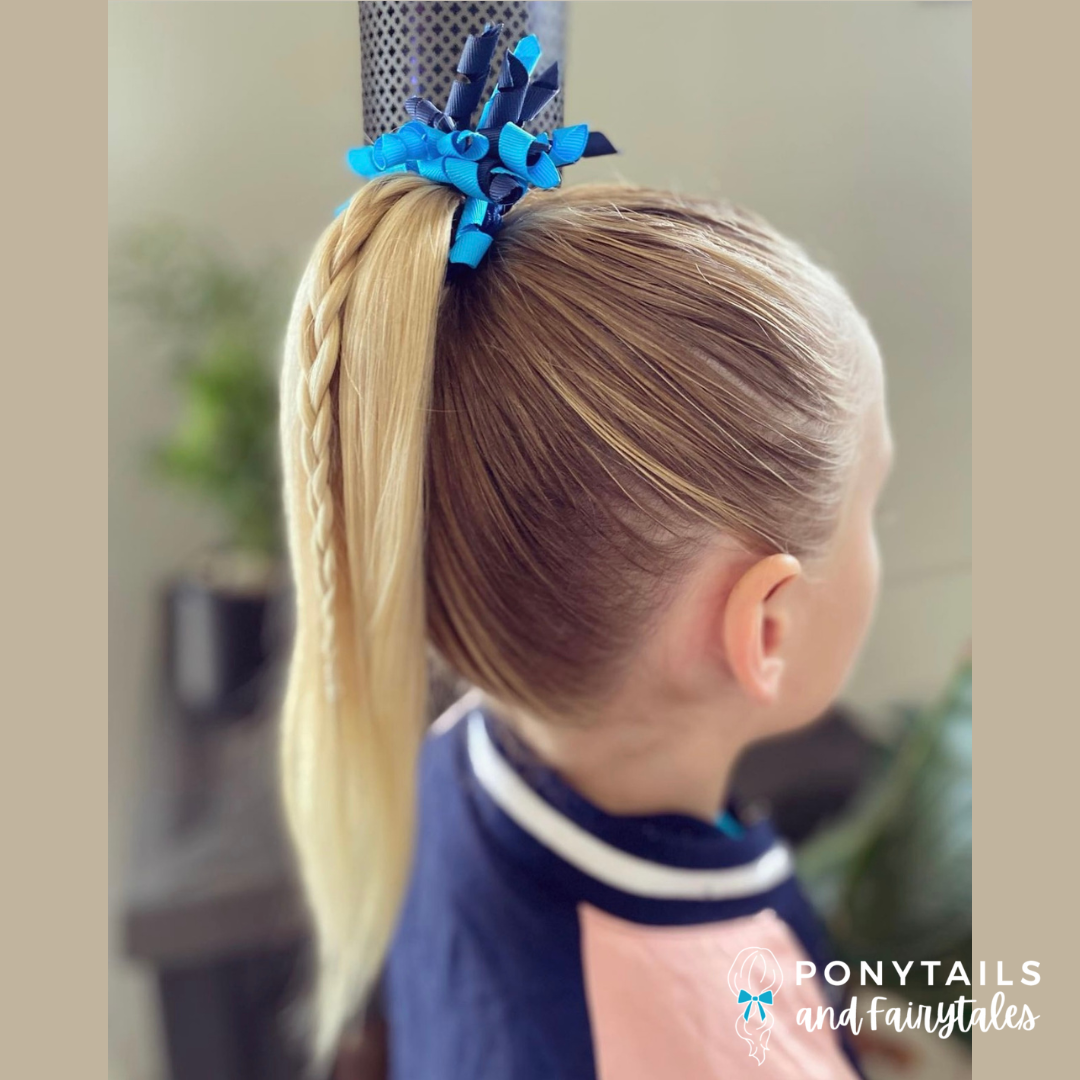 Curly Tie - Combined Colours - Ponytails and Fairytales