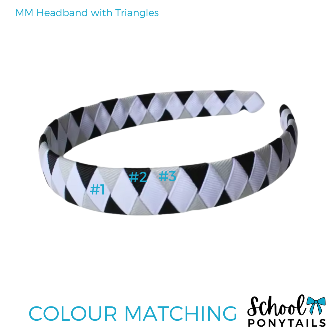 MM Headband with Triangles {Pre-order}