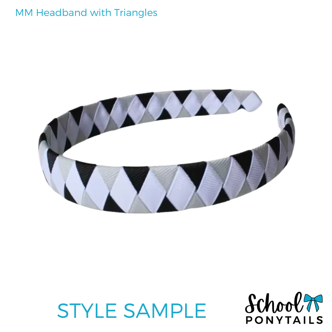 MM Headband with Triangles {Pre-order}