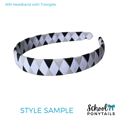 MM Headband with Triangles {Pre-order}