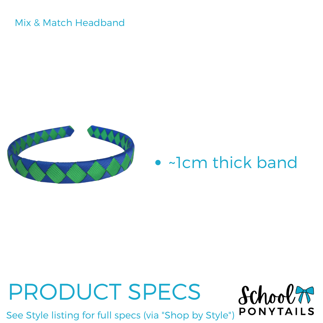 Mix & Match Headband - Multi Colour (more)