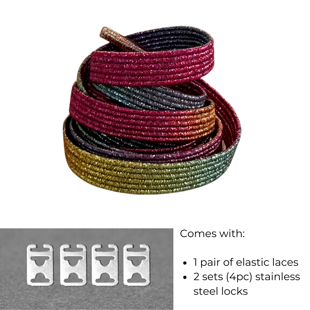 No Tie Elastic Shoelaces