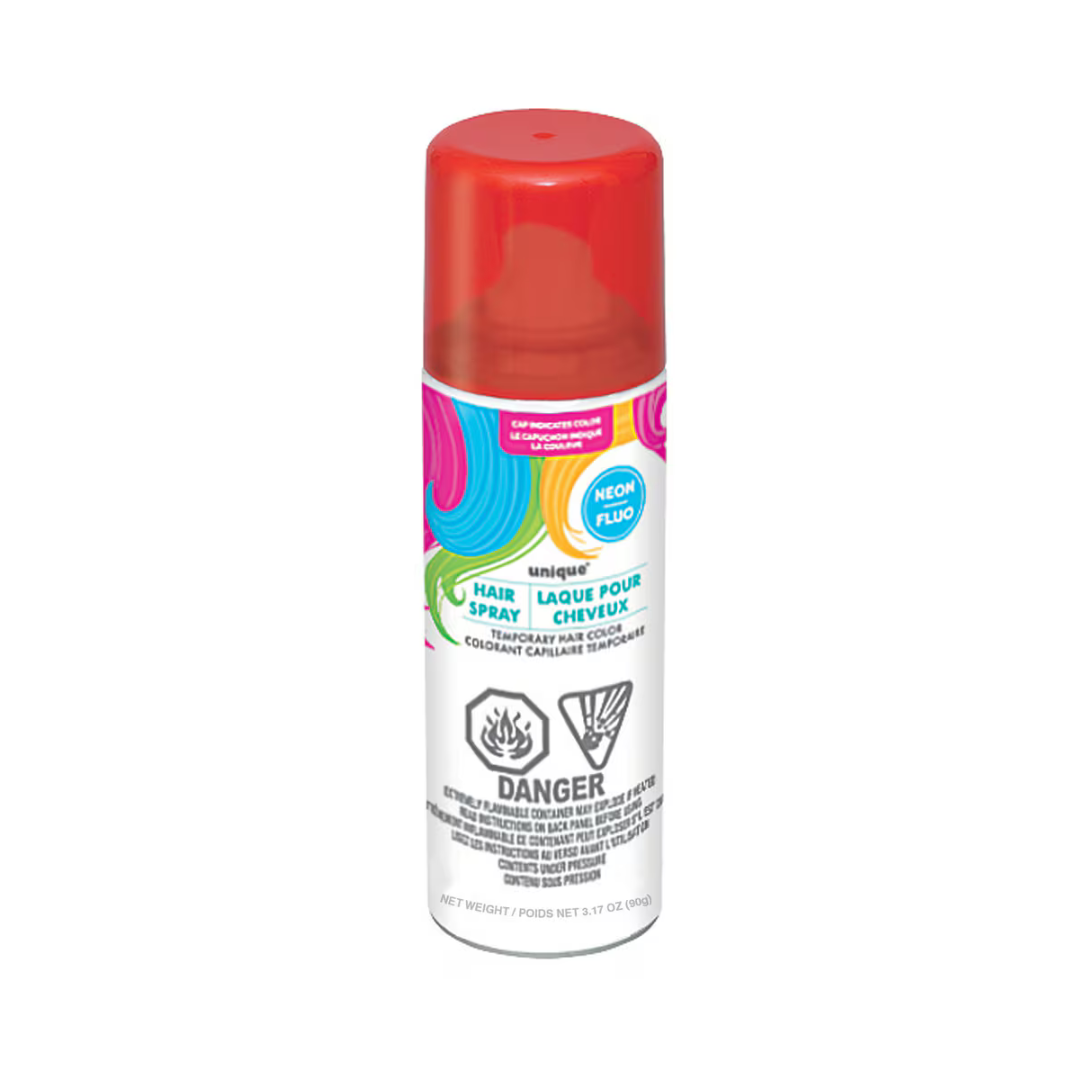 Red Coloured Hair Spray 85-100g - Ponytails and Fairytales