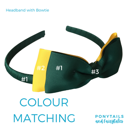 Fluoro Green & Black Hair Accessories