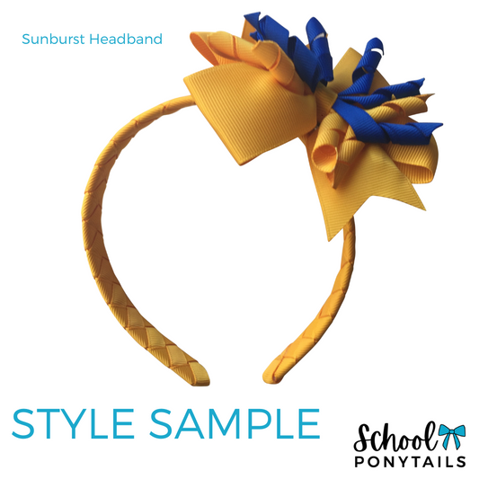 Sunburst Headband - Ponytails and Fairytales