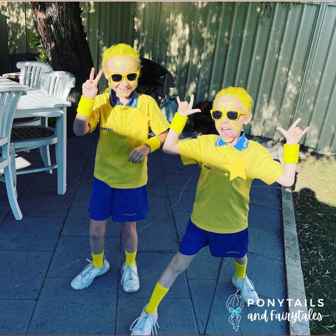Yellow Coloured Hair Spray 85-100g - Ponytails and Fairytales
