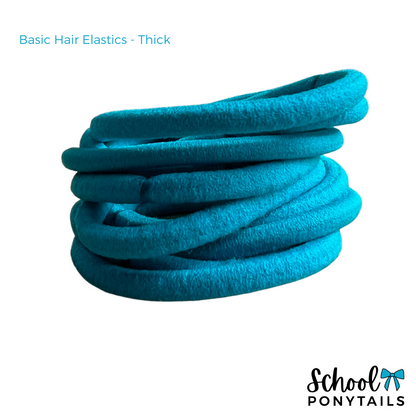 Basic Hair Elastics - Thick
