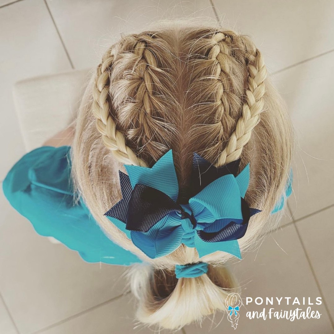 Layered Bows - Solid Colour