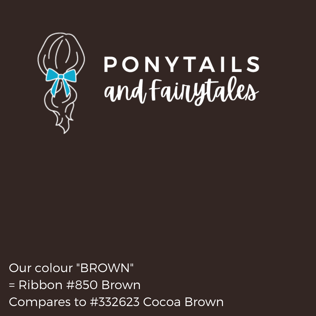 Big Bow - monochrome - Ponytails and Fairytales