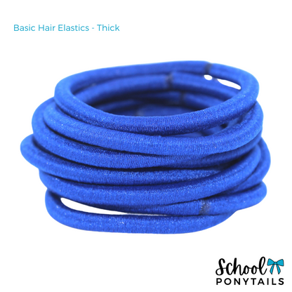 Basic Hair Elastics - Thick