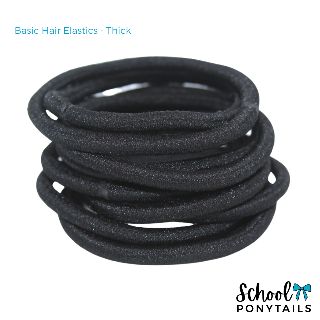 Basic Hair Elastics - Thick