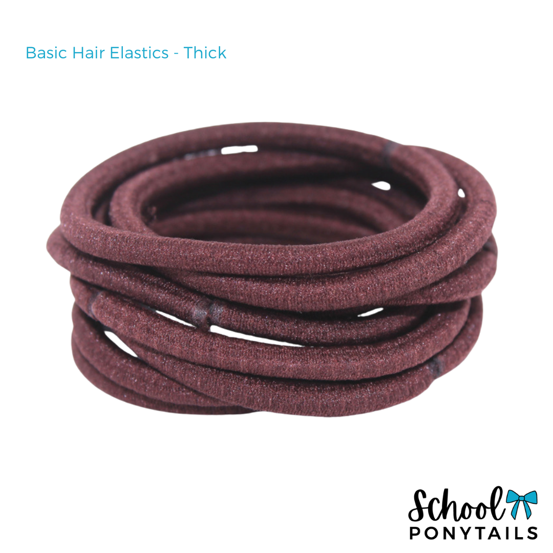 Basic Hair Elastics - Thick