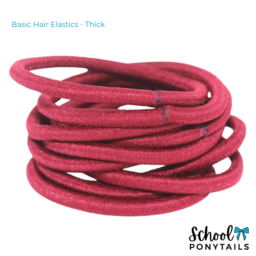 Basic Hair Elastics - Thick