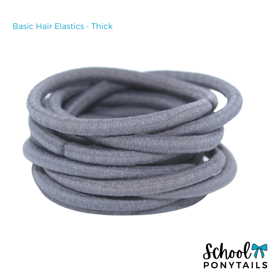 Basic Hair Elastics - Thick