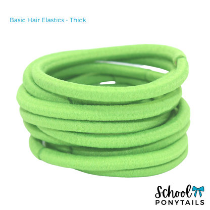 Basic Hair Elastics - Thick