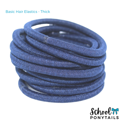 Basic Hair Elastics - Thick