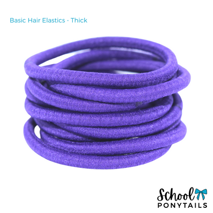 Basic Hair Elastics - Thick