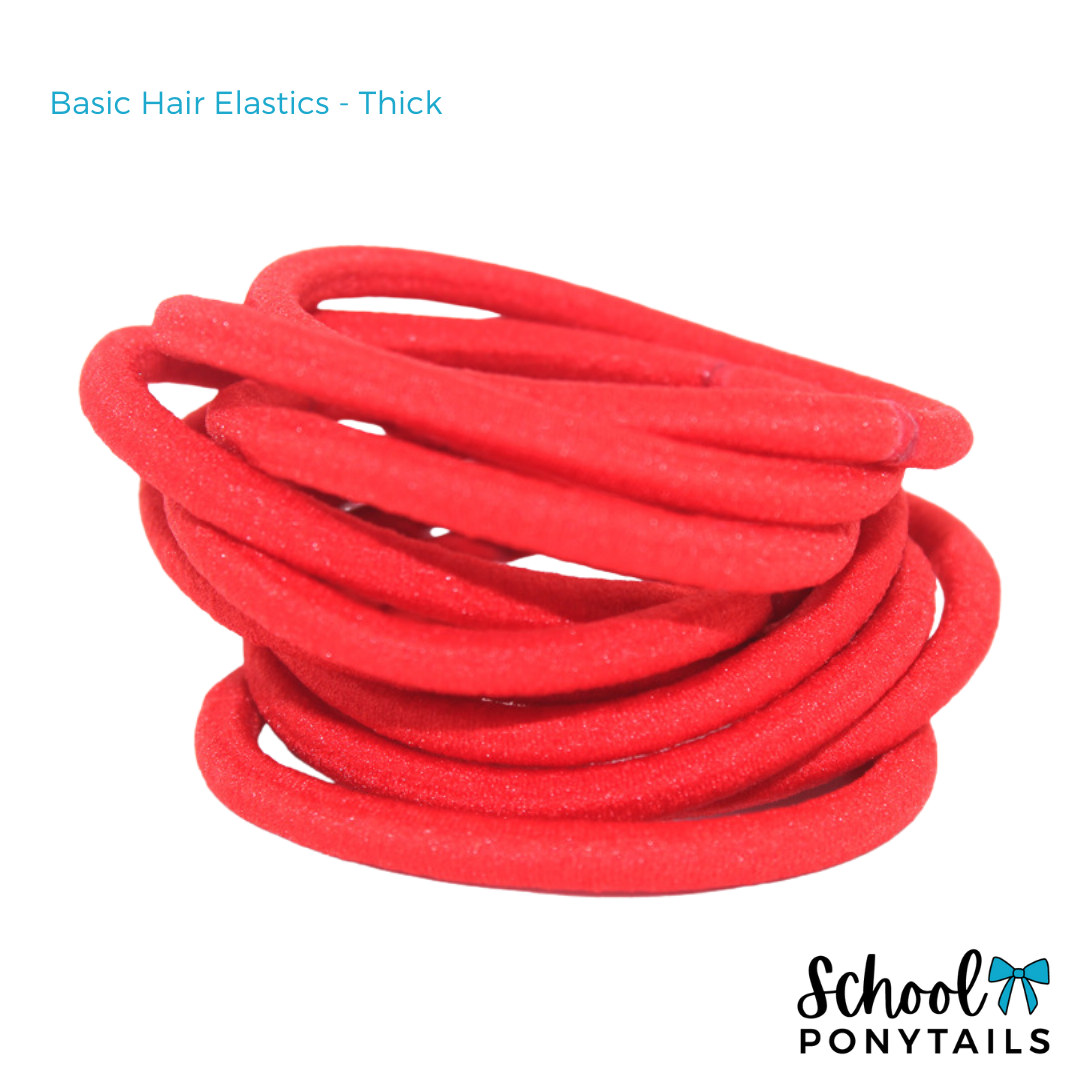 Basic Hair Elastics - Thick