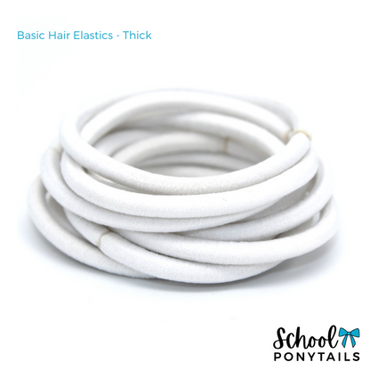 Basic Hair Elastics - Thick