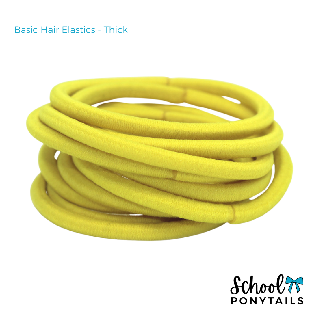 Basic Hair Elastics - Thick