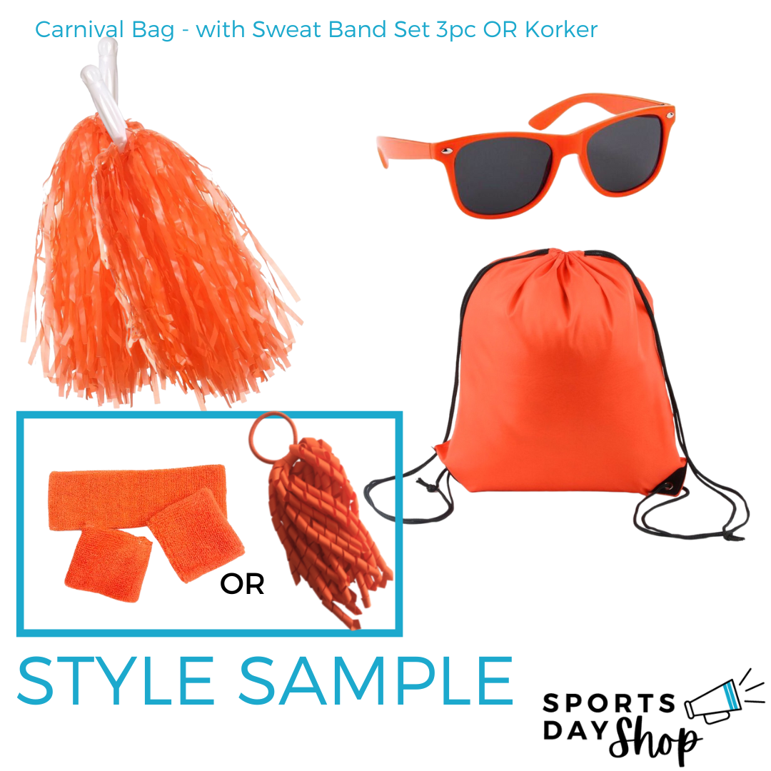 Orange Team Sports Day Range - Ponytails and Fairytales