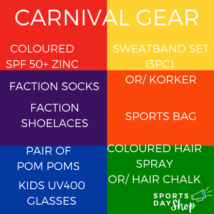 Purple Team Sports Day Range - Ponytails and Fairytales