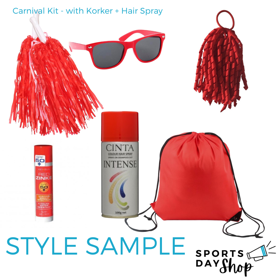 Red Carnival Kit - Ponytails and Fairytales