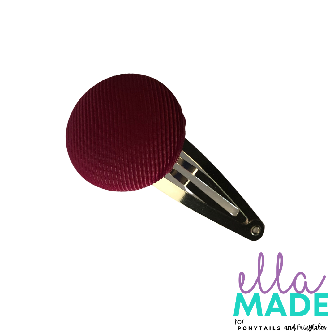 Burgundy / Maroon Hair Accessories - Ponytails and Fairytales