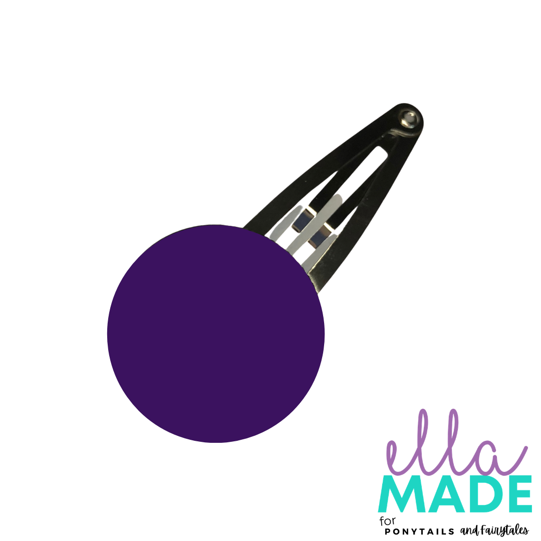 Purple Hair Accessories - Ponytails and Fairytales
