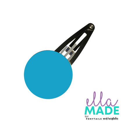 Covered Buttons: Solid Colours - Turquoise