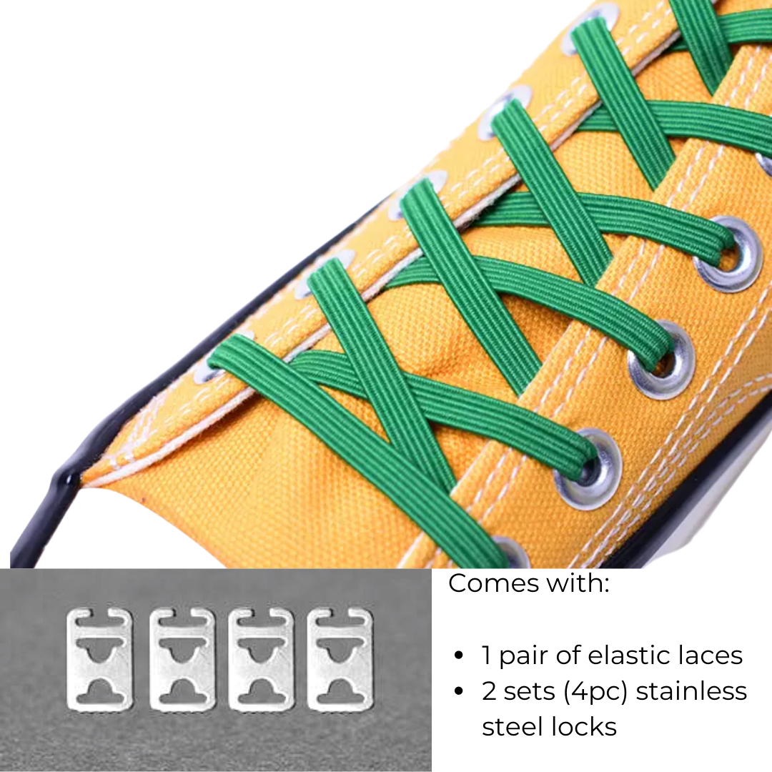 No Tie Elastic Shoelaces