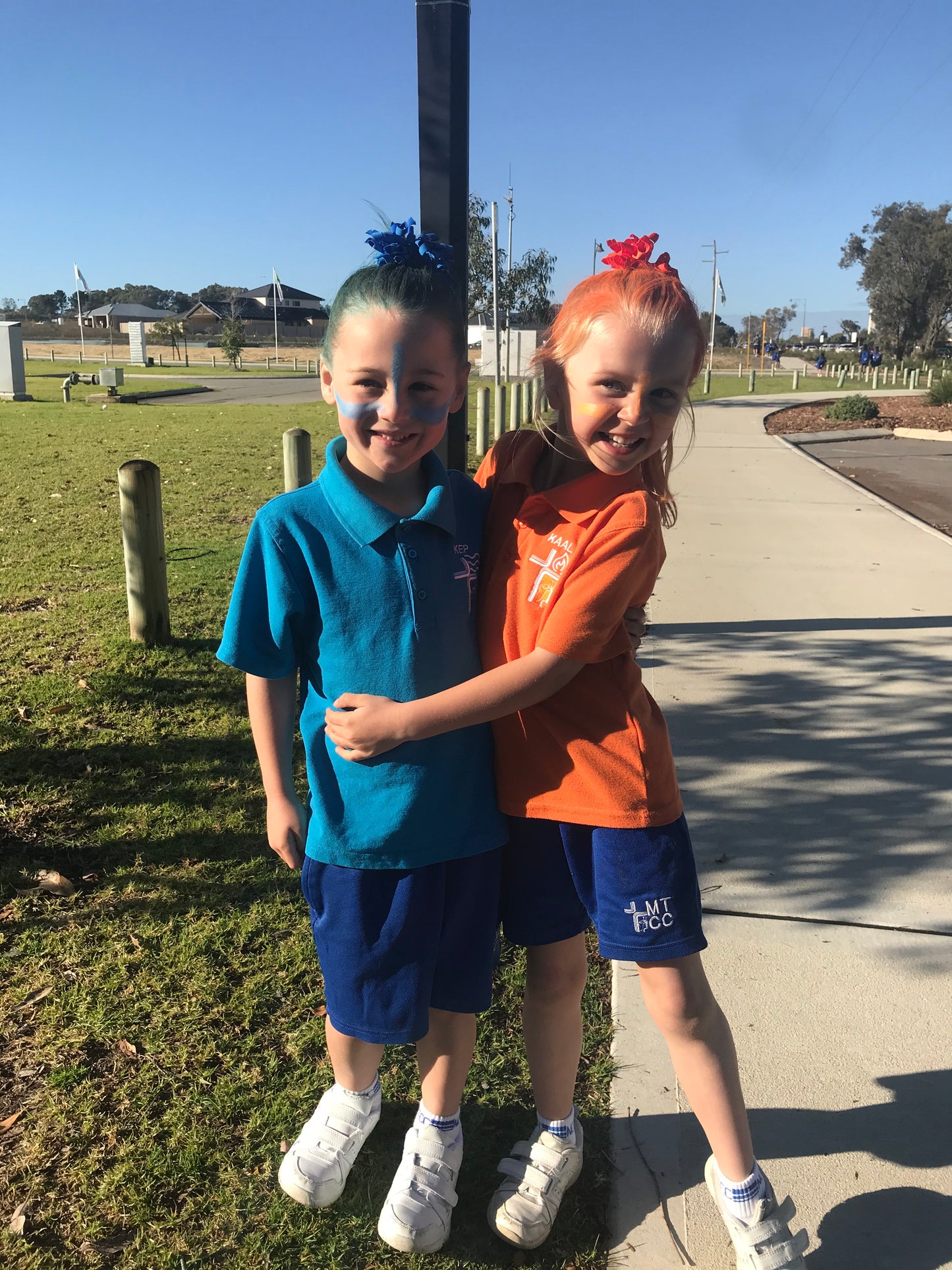 Orange Team Sports Day Range - Ponytails and Fairytales