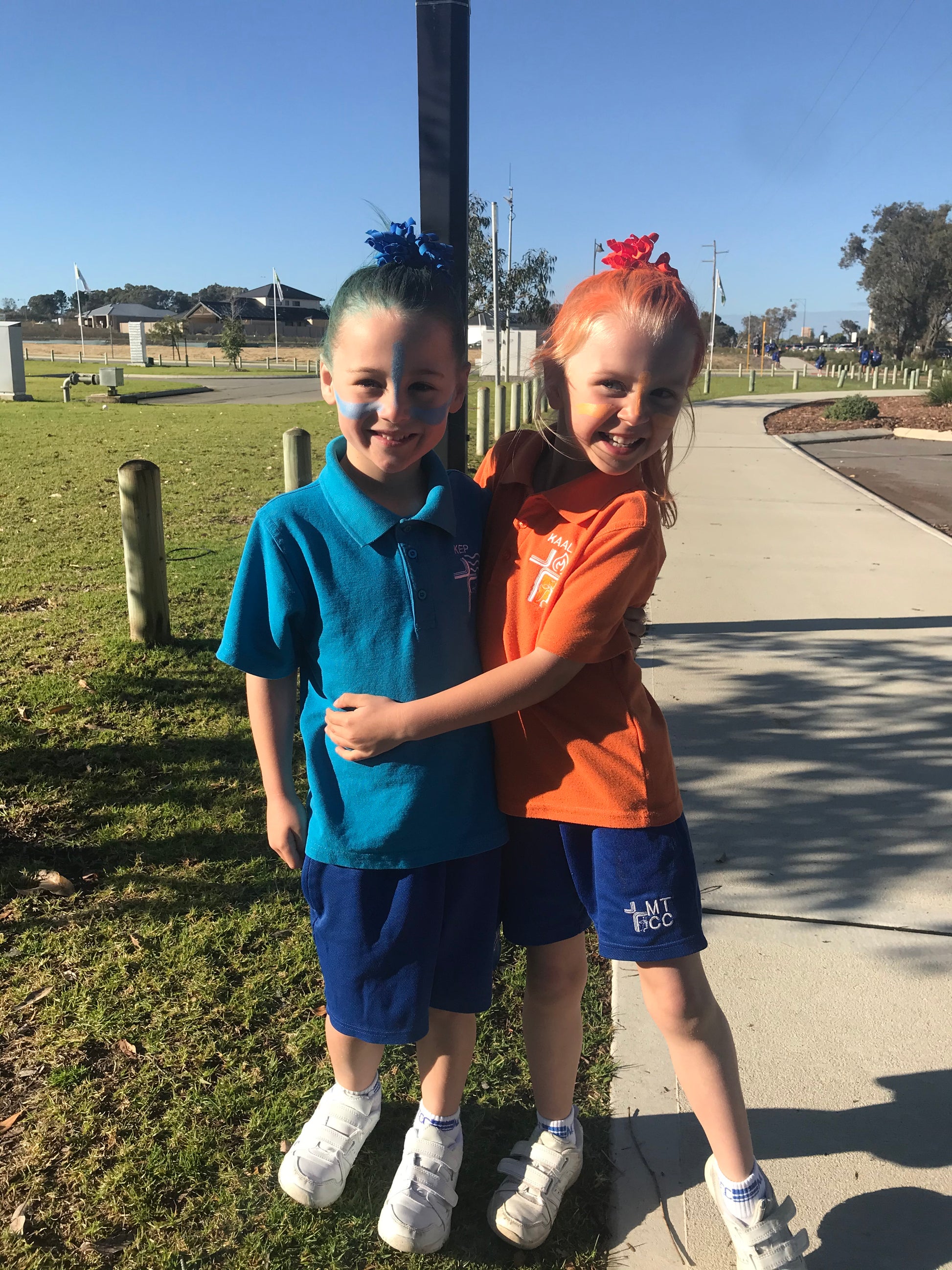 Orange Team Sports Day Range - Ponytails and Fairytales