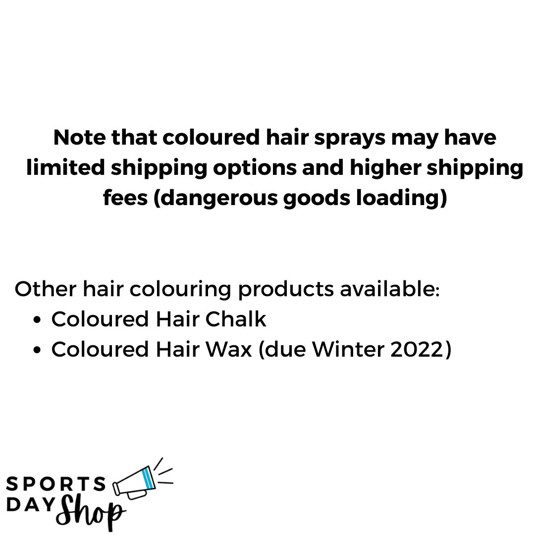 Red Coloured Hair Spray 85-100g - Ponytails and Fairytales