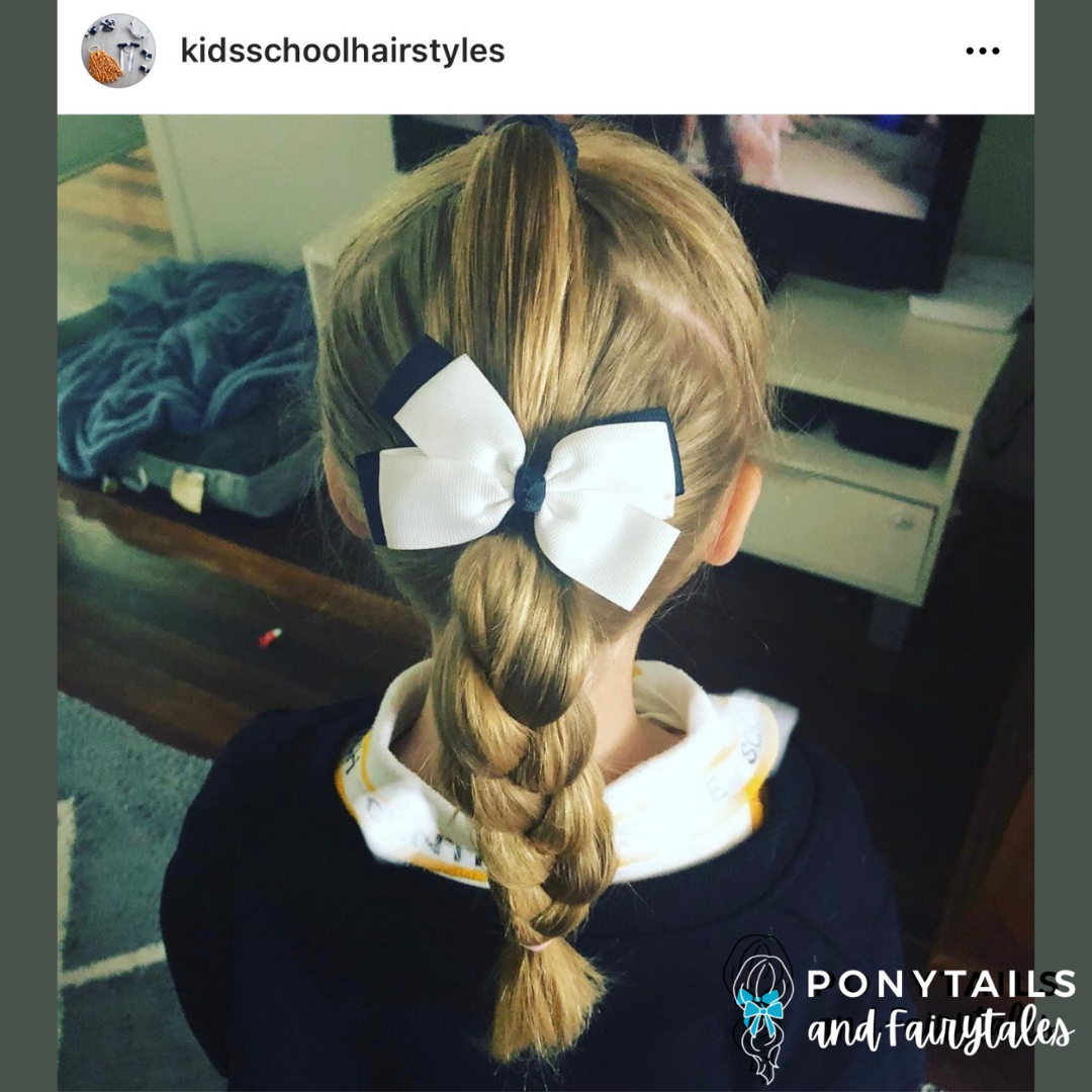 Double Layer Bow Hair Tie - Ponytails and Fairytales