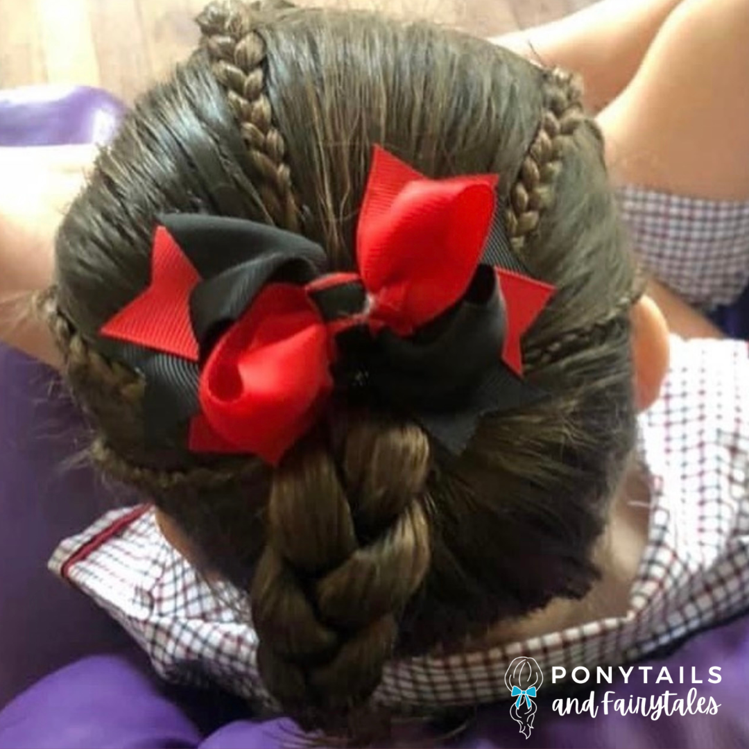 Layered Bows - Solid Colour
