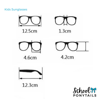 Red Sunglasses - Ponytails and Fairytales