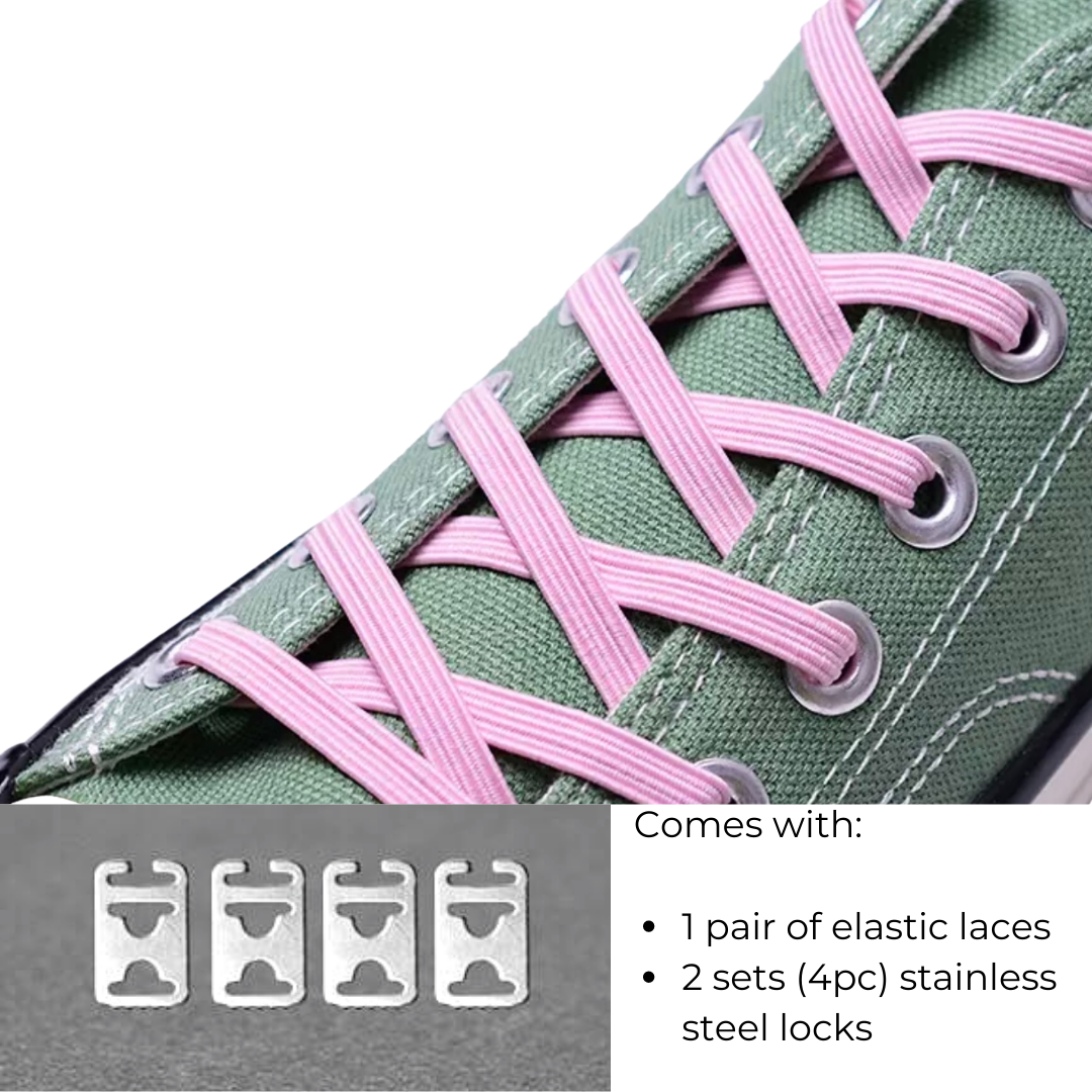 No Tie Elastic Shoelaces