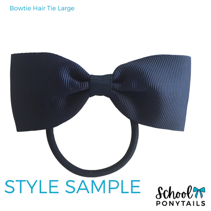 Yellow & Navy Hair Accessories - Ponytails and Fairytales