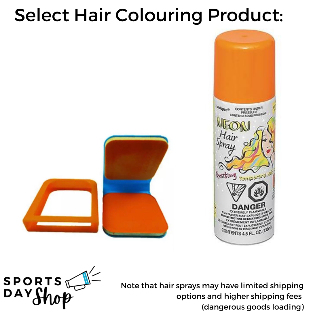 Orange Team Sports Day Range - Ponytails and Fairytales