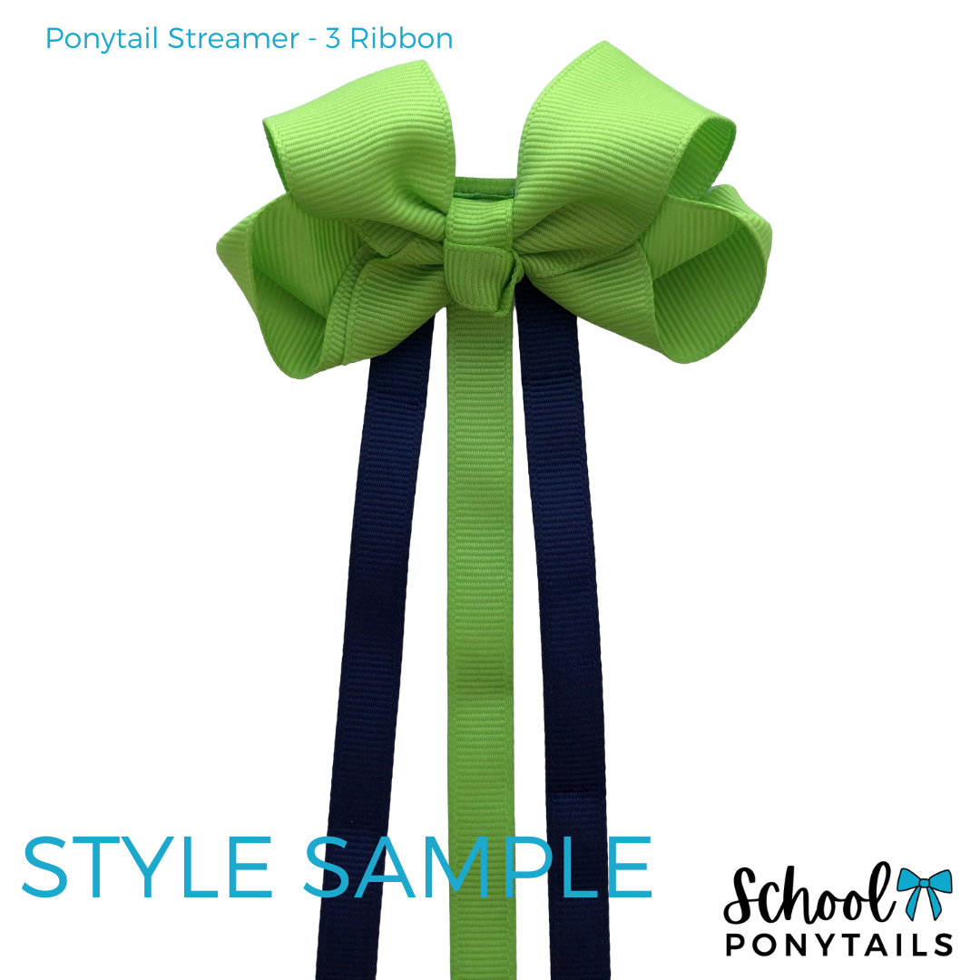 Green Hair Accessories - Ponytails and Fairytales