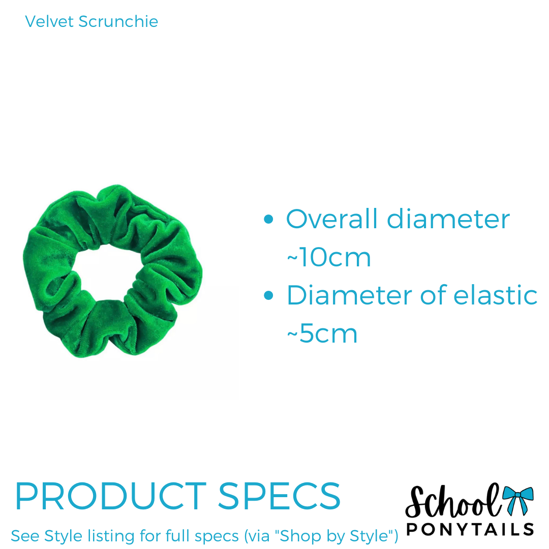 Fluoro Green & Black Hair Accessories