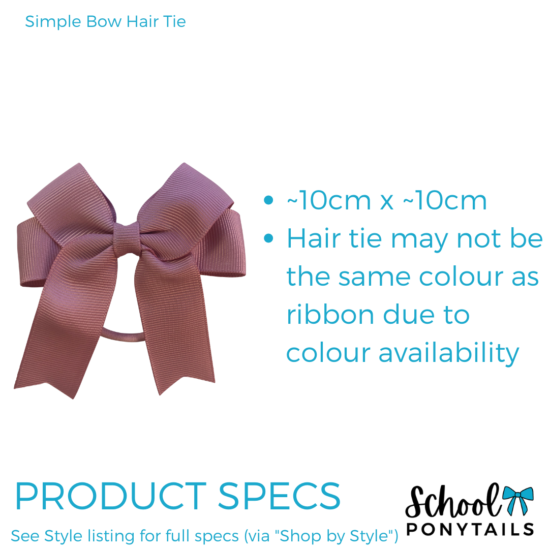 Yellow & Navy Hair Accessories - Ponytails and Fairytales