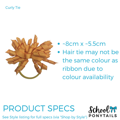 Orange Hair Accessories - Ponytails and Fairytales